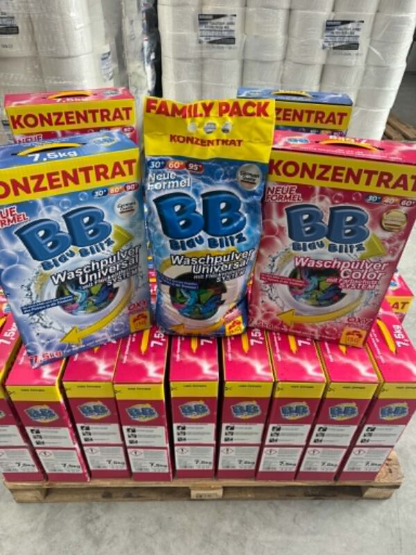 BB Blau Blitz Color 7,5 kg – Proszek do prania kolorowych tkanin